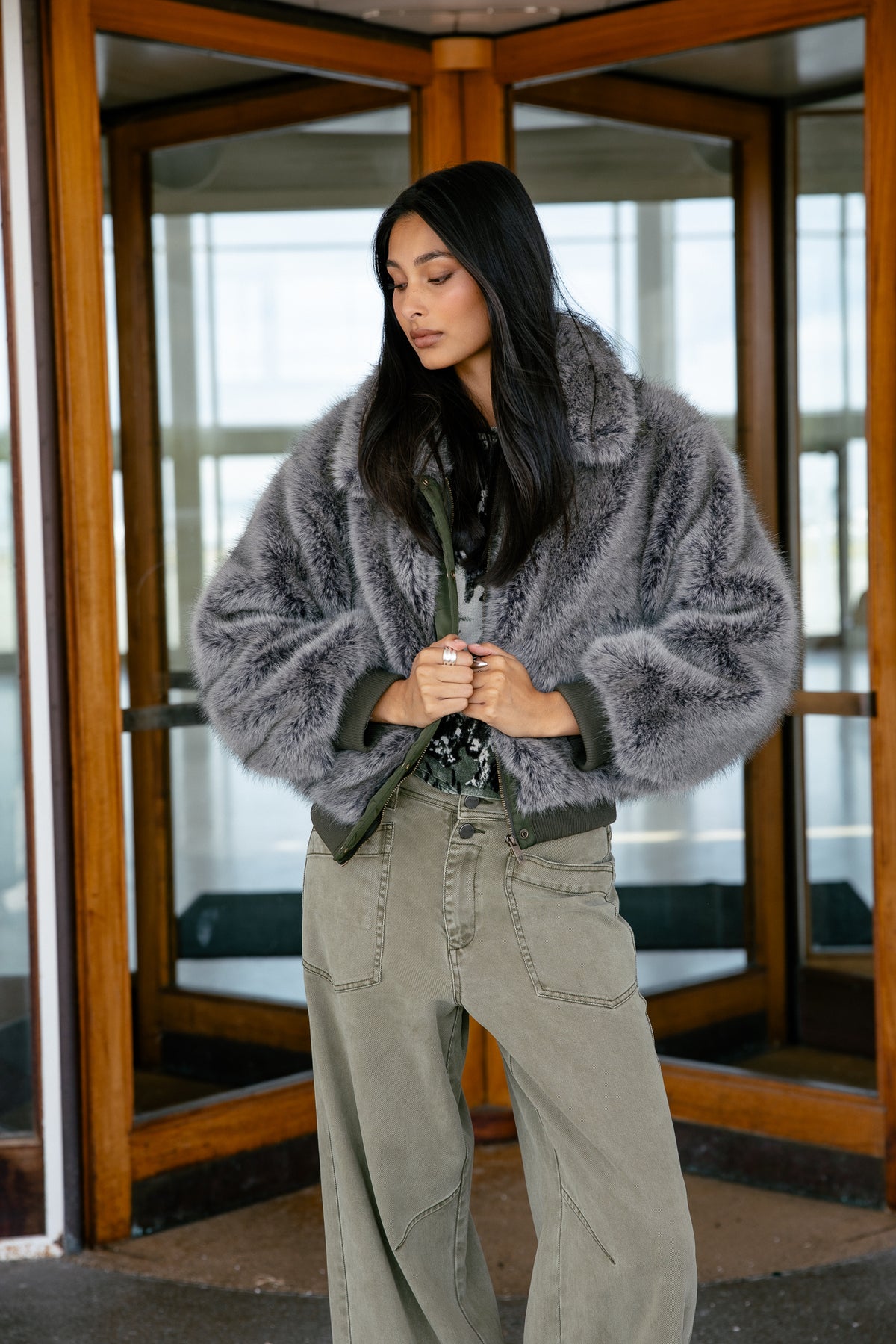 

Bomber en fourrure Femme Vivienne Fur original | Freeman T. Porter