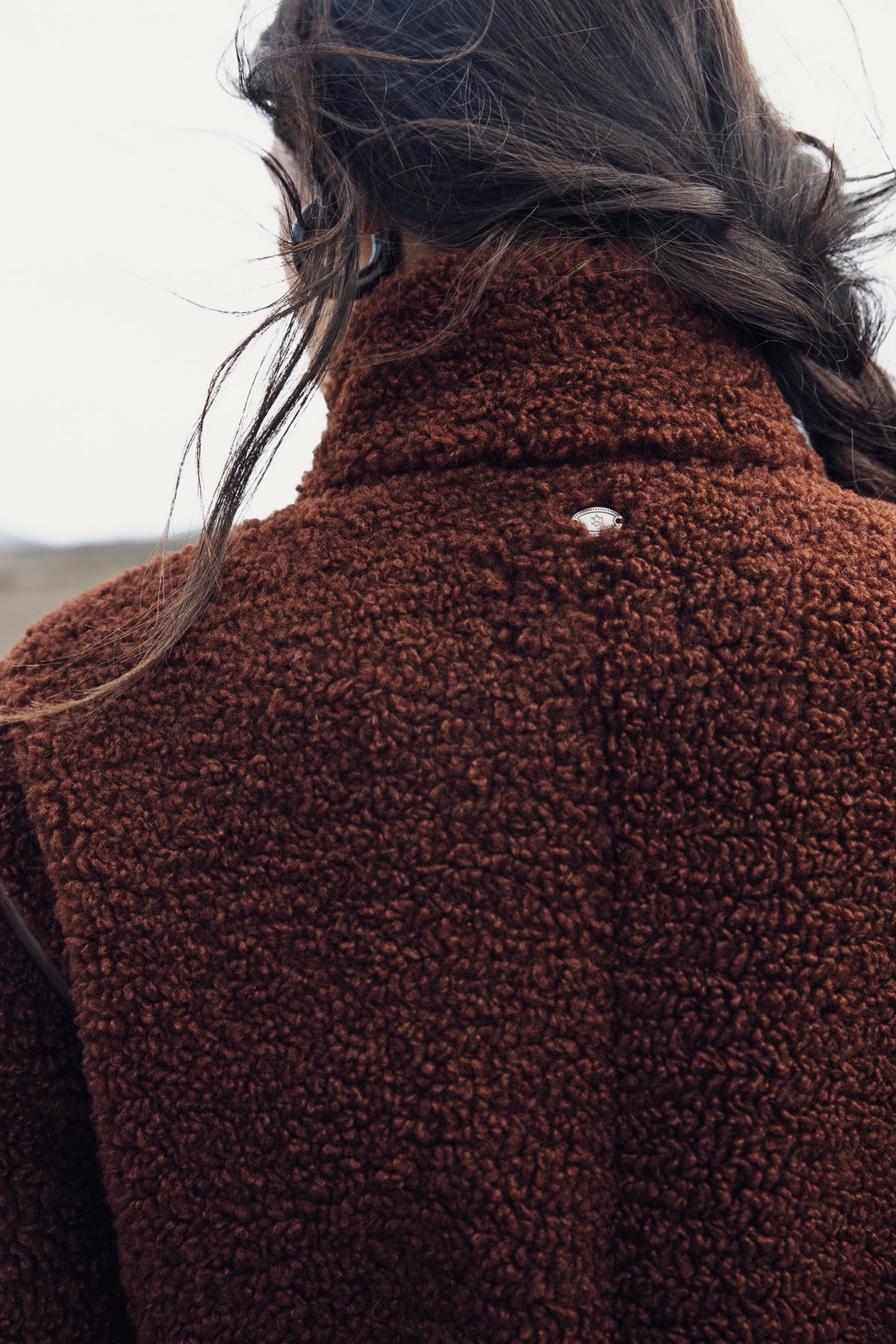 

Casaco comprido Mulher Murffy fur chocolate | Freeman T. Porter