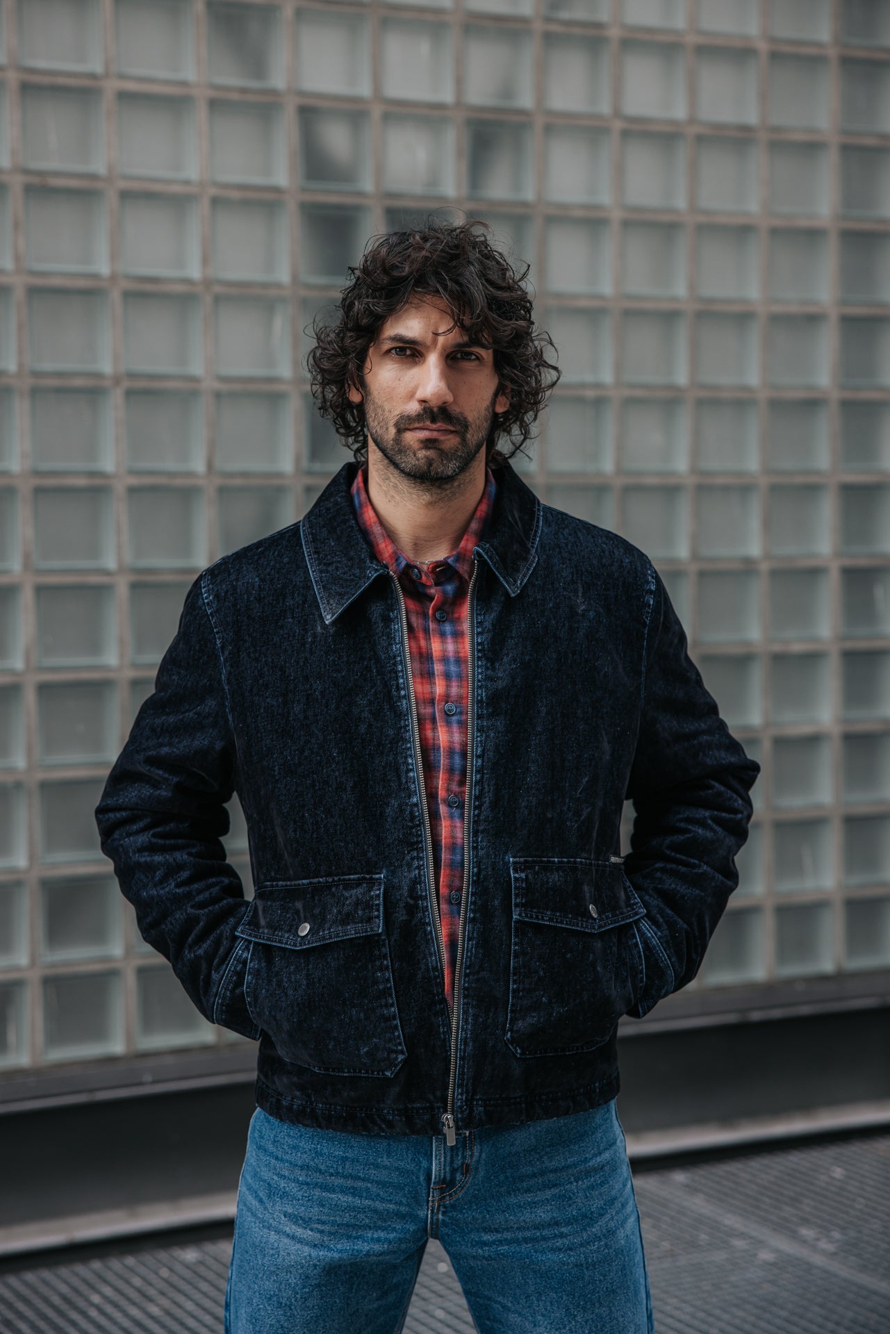 

Jacke mit abnehmbarem Kragen Herren Rickard Stark navy | Freeman T. Porter