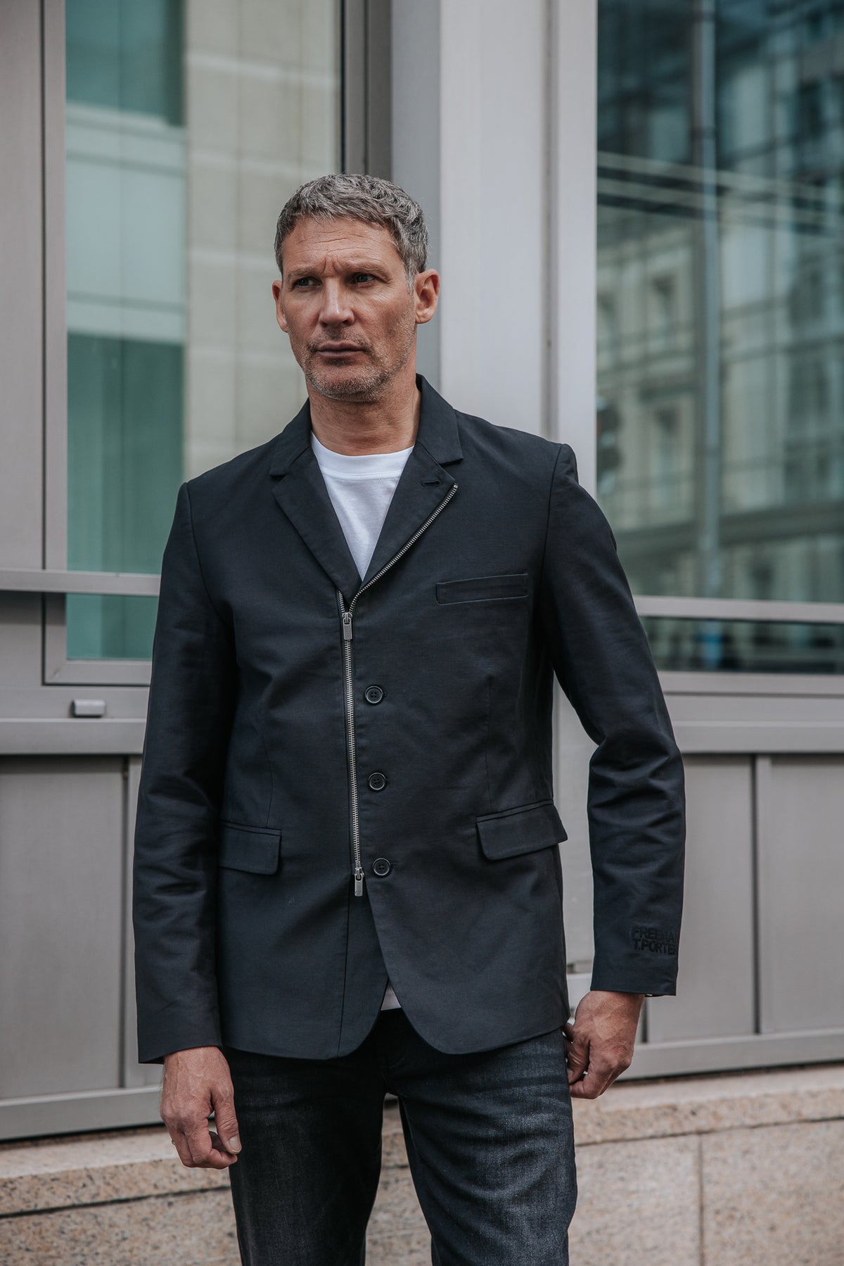 

Zip blazer Men Torrhen Zip navy | Freeman T. Porter