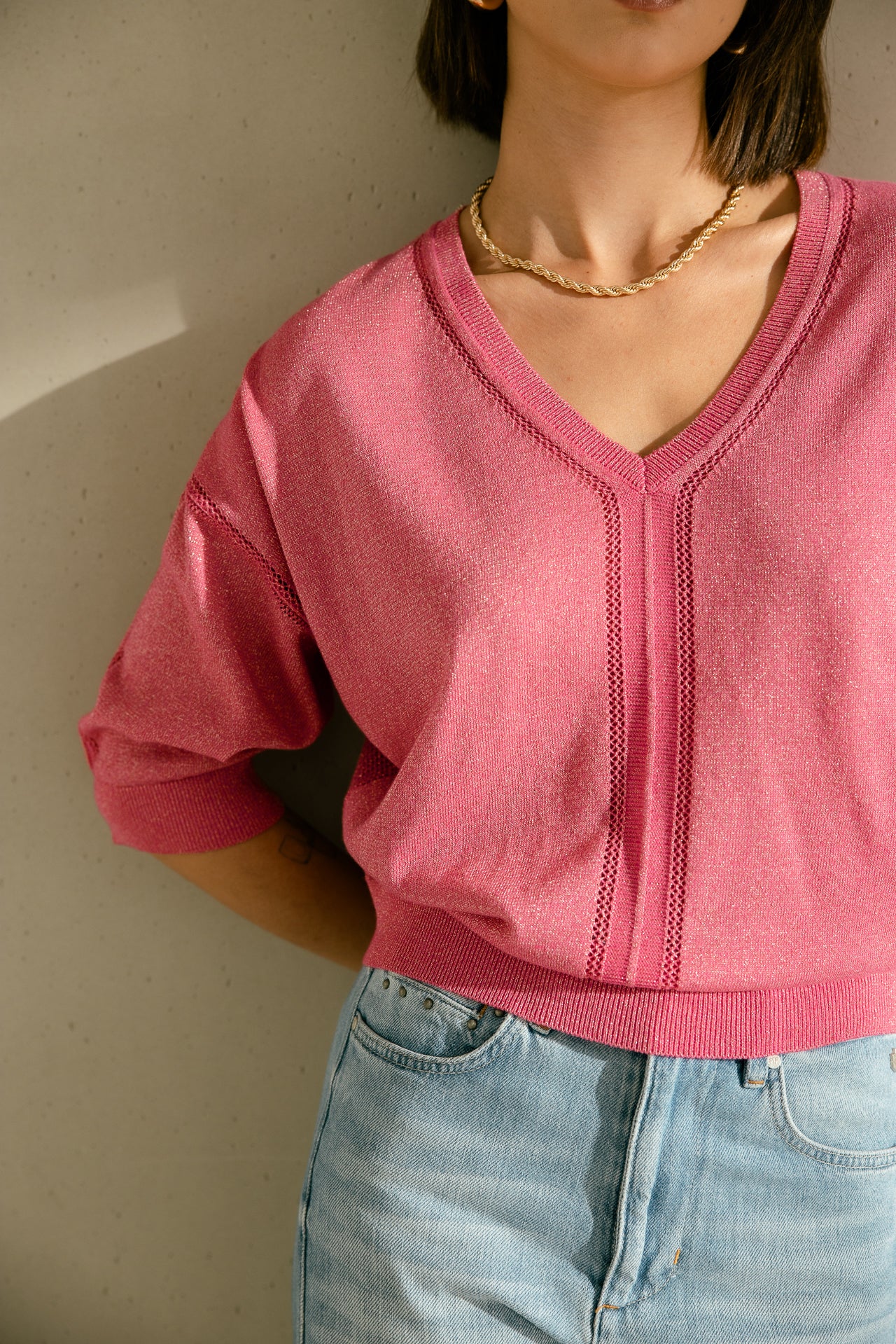 

Knit jumper Women Pykonos rose | Freeman T. Porter