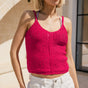 

Ajour-Strick-Top Damen Pulloni Ribbon pink | Freeman T. Porter