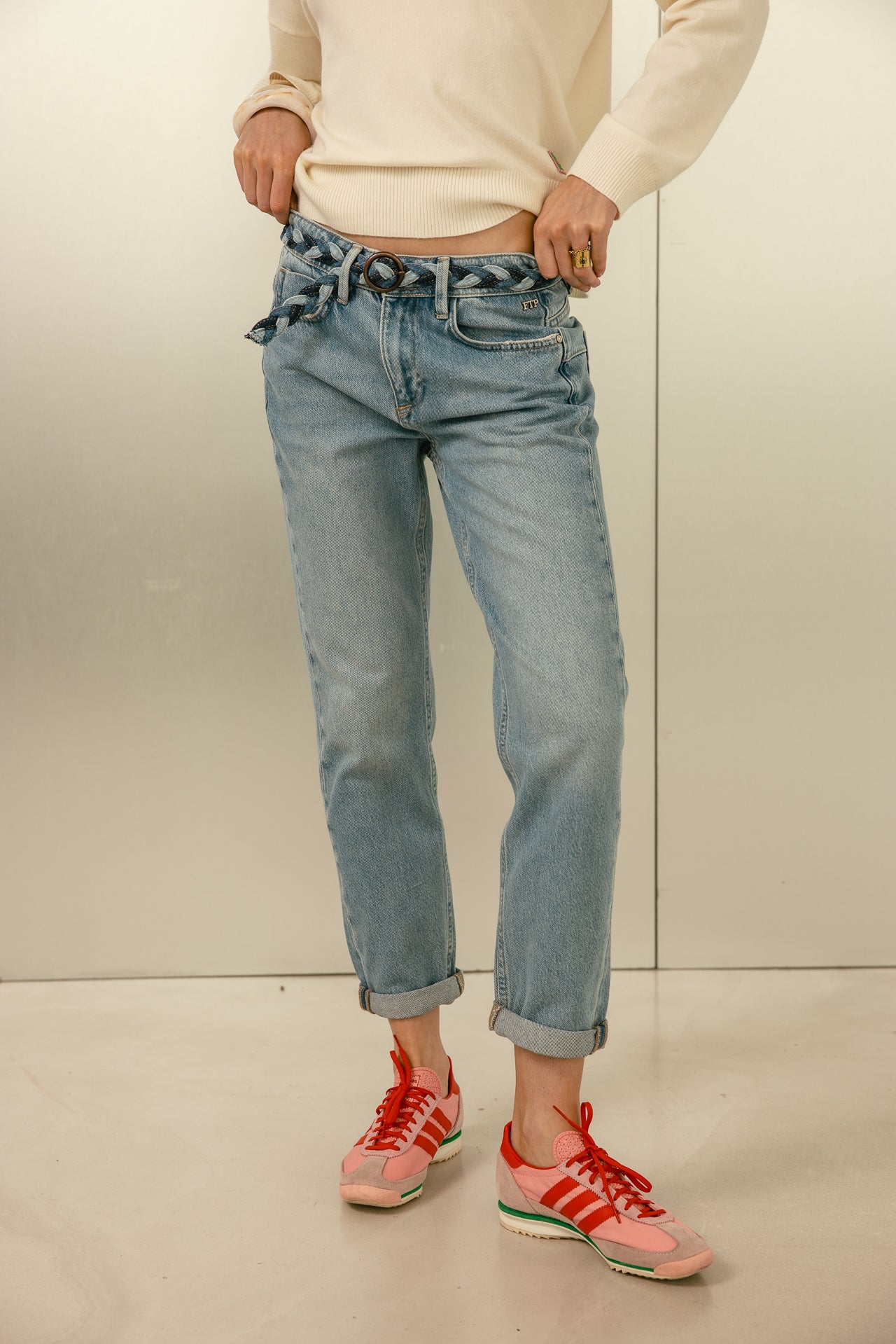   
            

Jeans boyfriend 7/8 Femme Timea mayreau | Freeman T. Porter
          