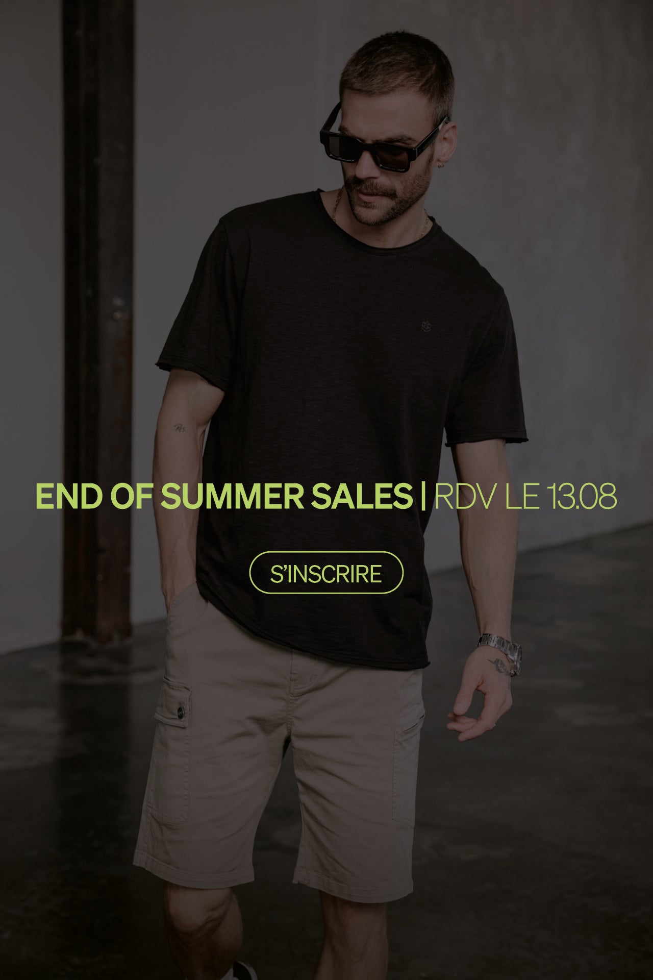 end of summer sales inscription