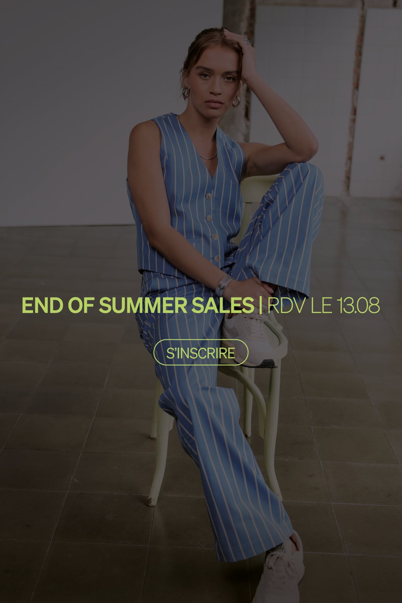 end of summer sales inscription