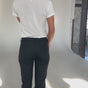 

Superschmale Hose Frau Tessa Socially black | Freeman T. Porter