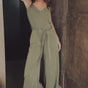 

Mono palazzo Mujer Corolle Plain deep lichen green | Freeman T. Porter