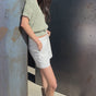 

Short city Woman Claudia Short Felicita bright white | Freeman T. Porter