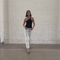 

Jeans cropped boyfriend Femme Timea benett | Freeman T. Porter